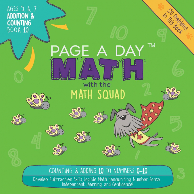Page A Day Math Addition & Counting Book 10