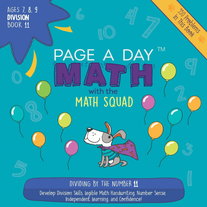Page A Day Math Division Book 11