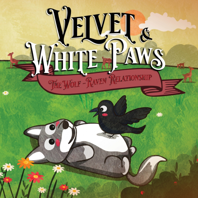Velvet and White Paws