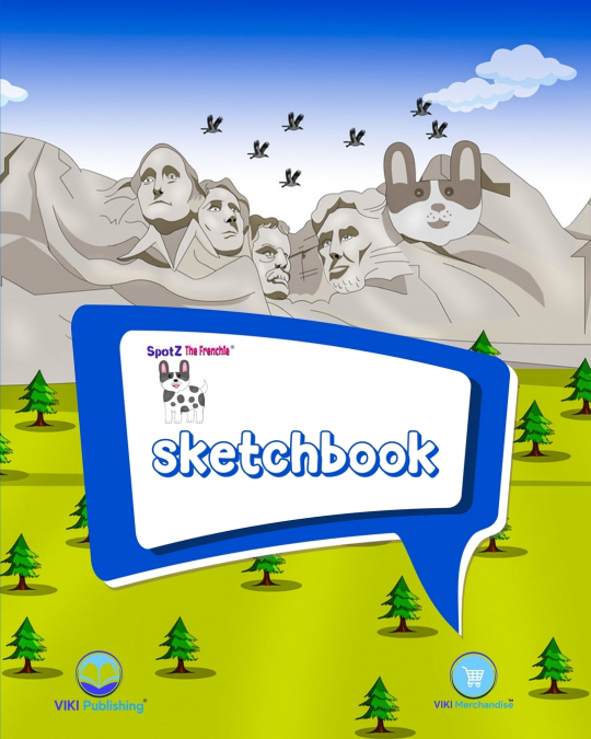 SpotZ the Frenchie®  BRAND SKETCHBOOK