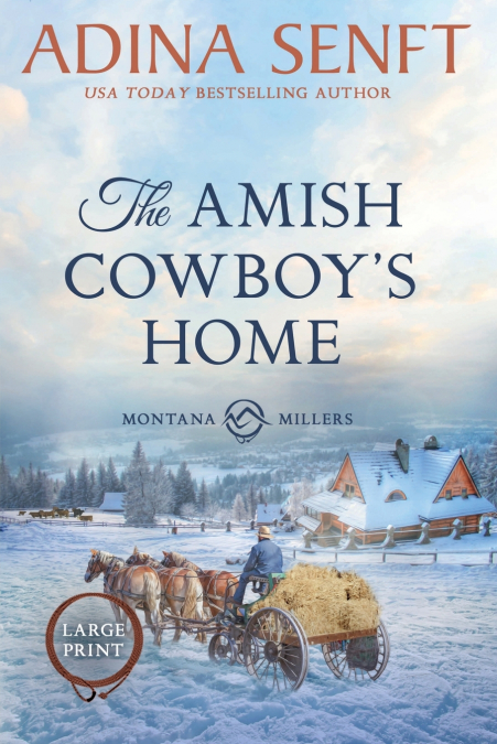 The Amish Cowboy’s Home (Large Print)