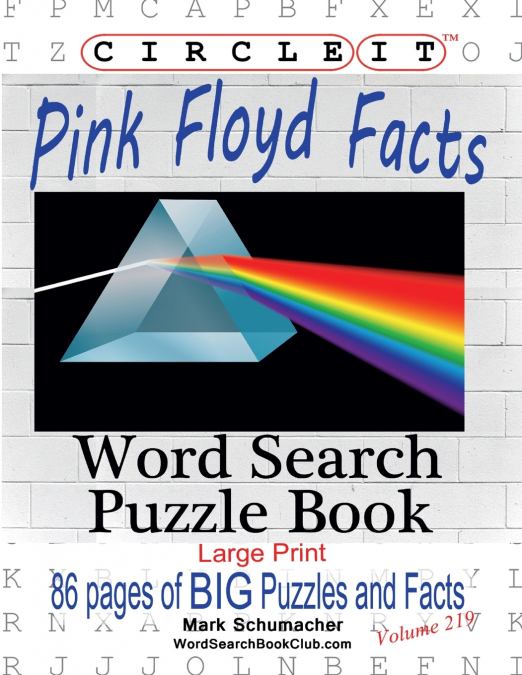 Circle It, Pink Floyd Facts, Word Search, Puzzle Book