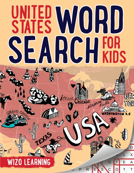 United States Word Search For Kids