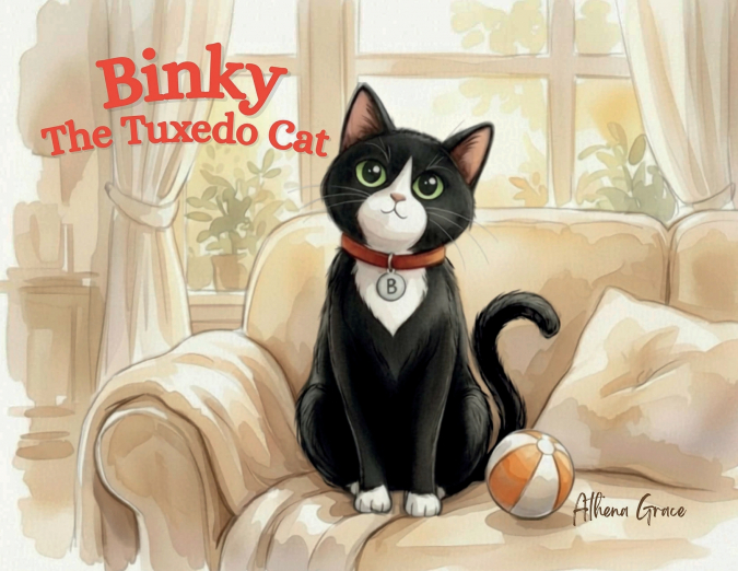 Binky The Tuxedo Cat