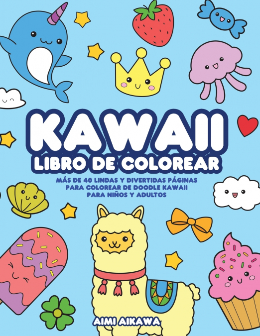 Kawaii libro de colorear