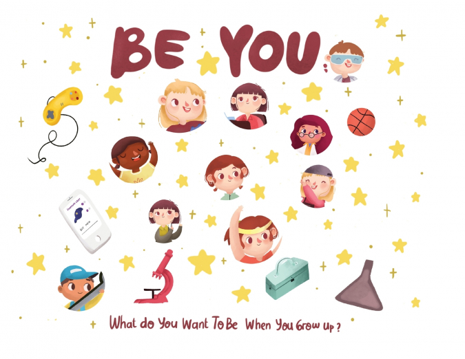 Be You - what do I want to be when I grow up kids book