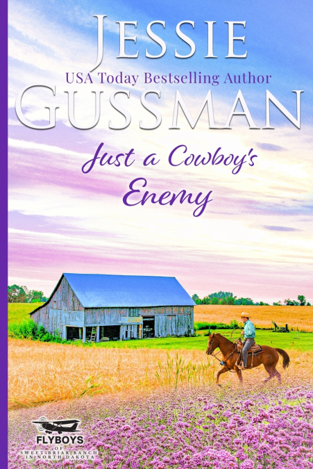 Just a Cowboy’s Enemy (Sweet Western Christian Romance Book 3) (Flyboys of Sweet Briar Ranch in North Dakota)