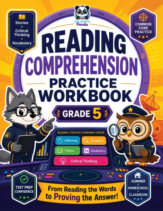 Reading Comprehension Grade 5 Practice Workbook
