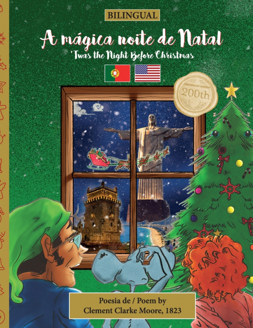 BILINGUAL ’Twas the Night Before Christmas - 200th Anniversary Edition