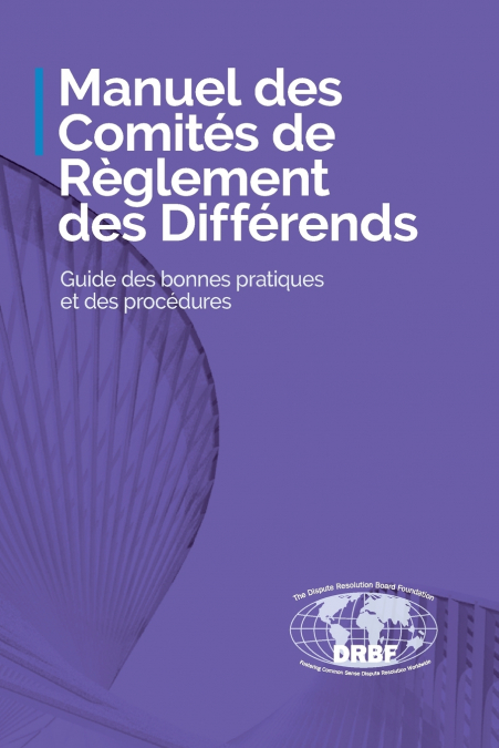 Manuel des Comités de Règlement des Différends