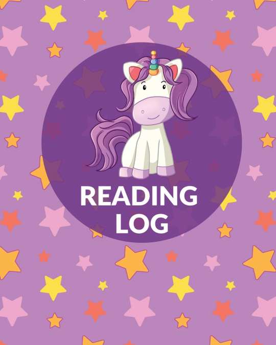 Reading Log Book For Girls