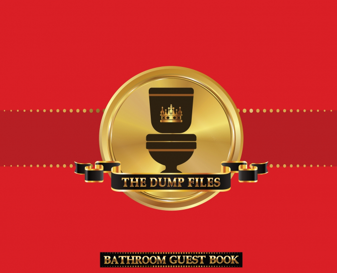 The Dump Files Bathroom Guest Book