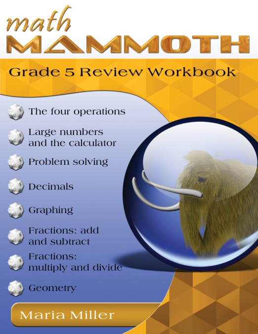 Math Mammoth Grade 5 Review Workbook