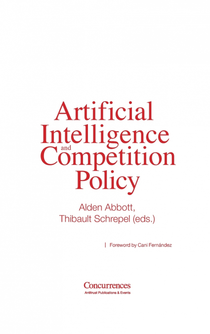 Artificial Intelligence and Competition Policy