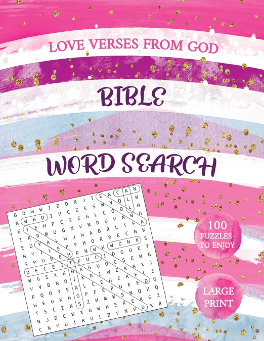 Love Verses From God - Bible Word Search