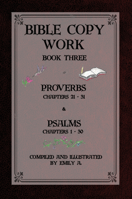 Bible Copy Work Book Three