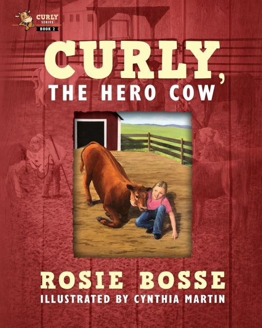 Curly, the Hero Cow