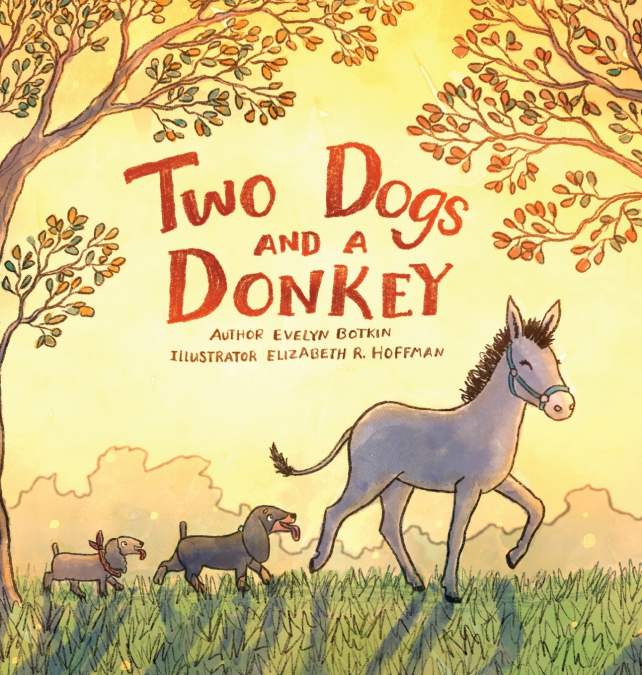 Two Dogs and a Donkey