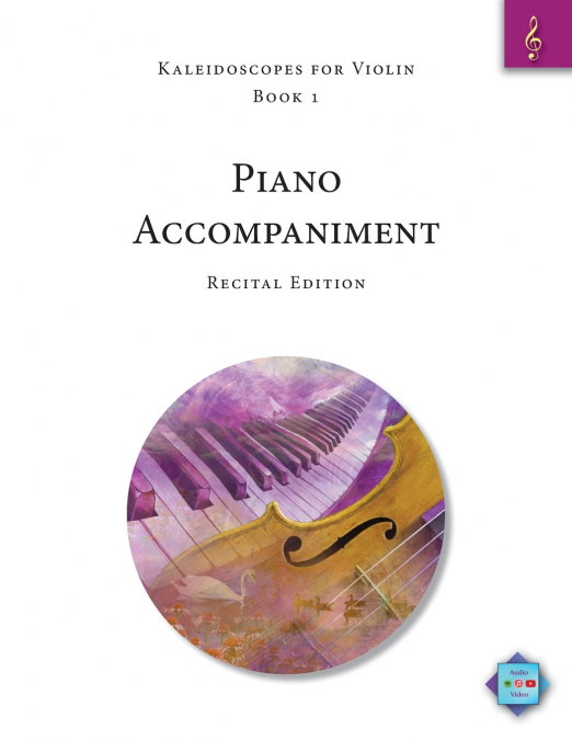 Kaleidoscopes for Violin, Book 1, Piano Accompaniment