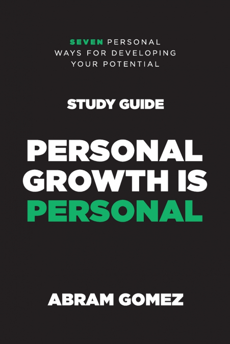 Personal Growth is Personal Study Guide