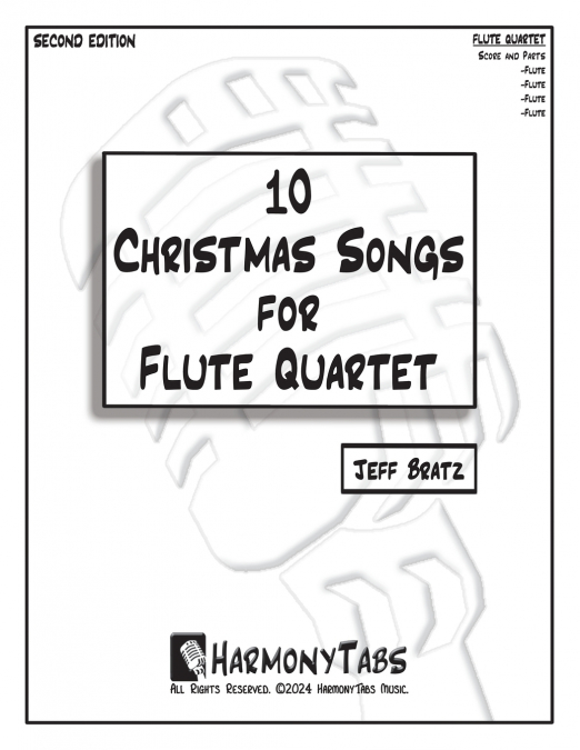 10 Christmas Songs for Flute Quartet