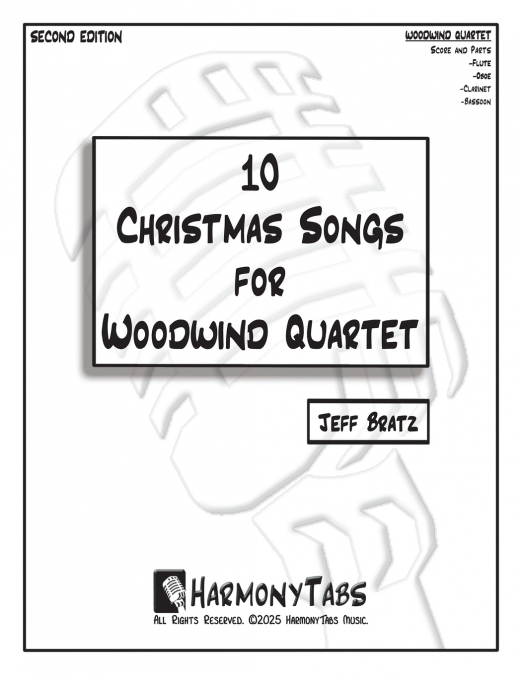10 Christmas Songs for Woodwind Quartet