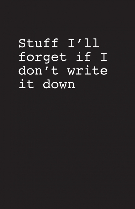 Publish Her Journal (Stuff)