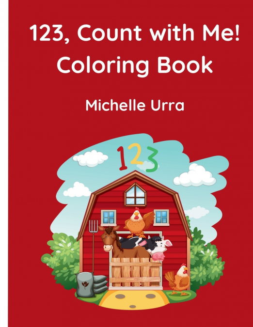 123, Count with Me! Coloring Book