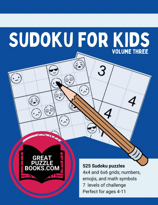 Sudoku for Kids Volume Three