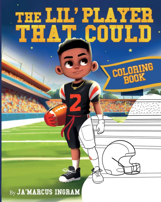 The Lil’ Player That Could Coloring Book