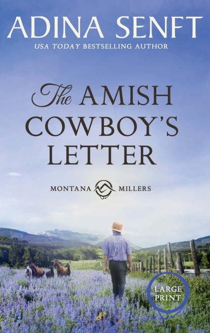 The Amish Cowboy’s Letter (Large Print Hardcover)