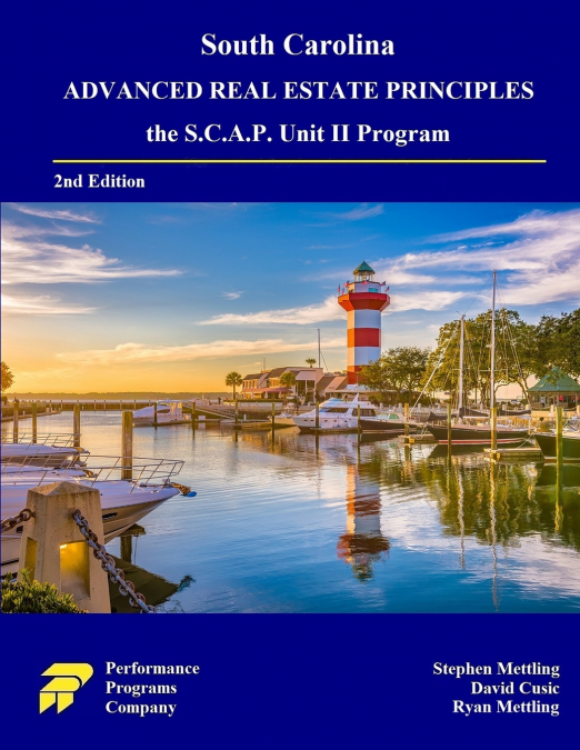 South Carolina Advanced Real Estate Principles