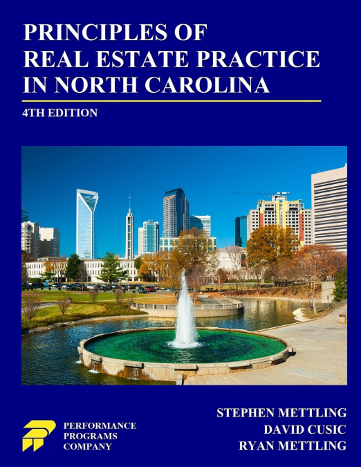 Principles of Real Estate Practice in North Carolina