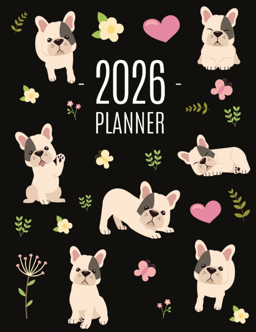 French Bulldog Planner 2026