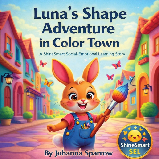 Luna’s Shape Adventure in Color Town