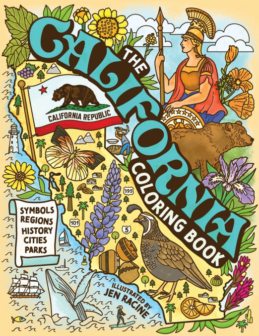 The California Coloring Book