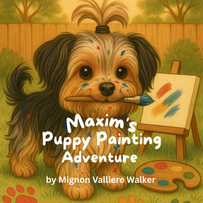 Maxim’s Puppy Painting Adventure