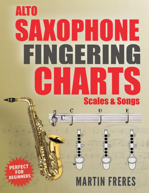 Alto Saxophone Fingering Charts, Scales & Songs