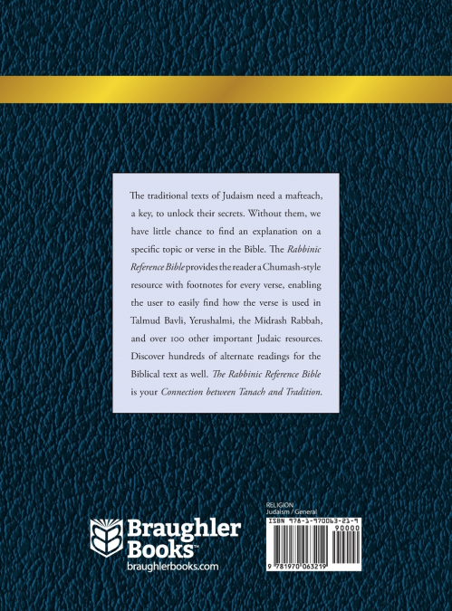 Rabbinic Reference Bible