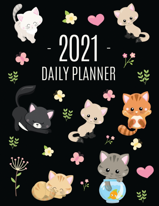 Cats Daily Planner 2021