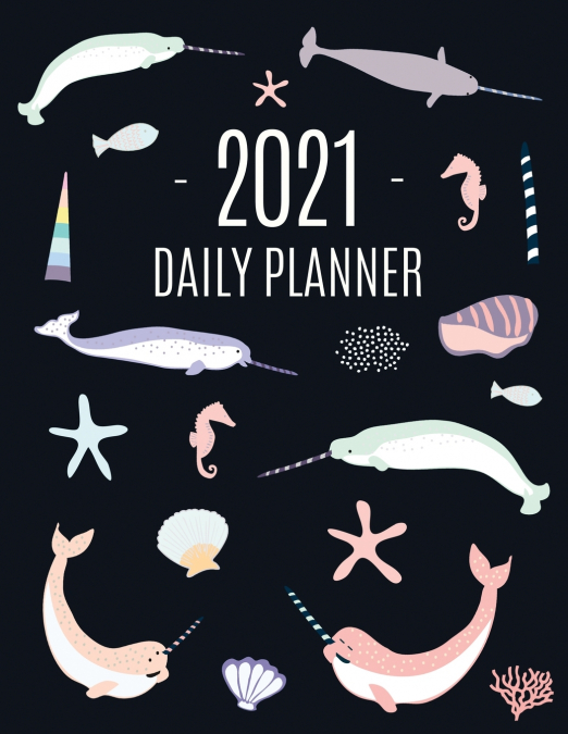 Narwhal Daily Planner 2021