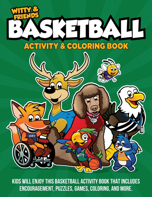 BasketBall Activity & Coloring Book