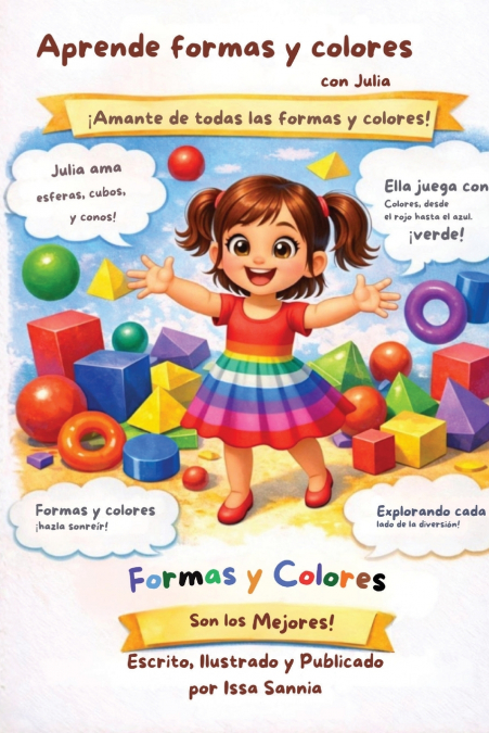 Aprende formas y colores con Julia.