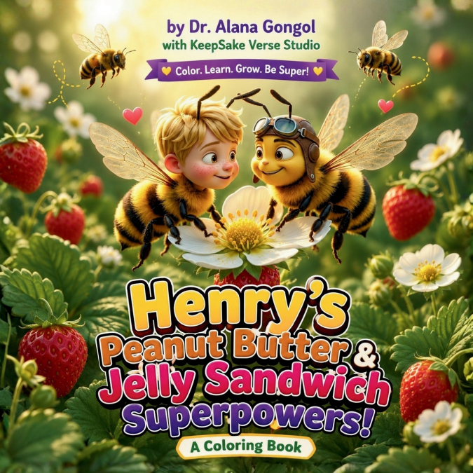 Henry’s Peanut Butter & Jelly Sandwich Superpowers Coloring & Activity Book
