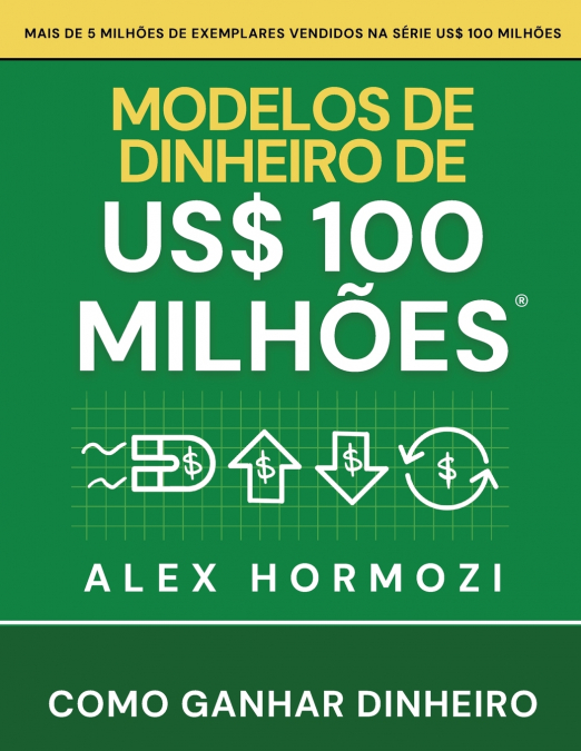Modelos de dinheiro de US$ 100 milhões