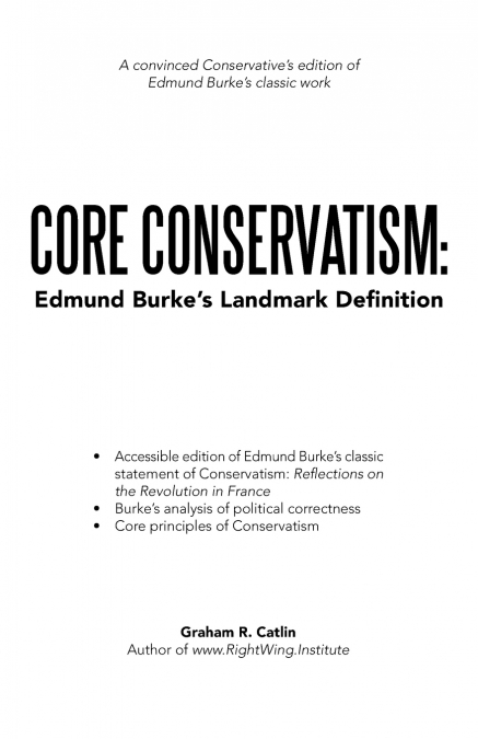 Core Conservatism