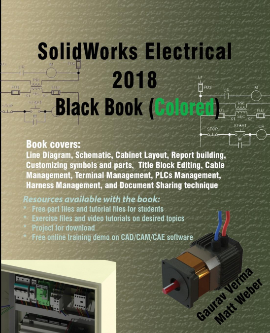 SolidWorks Electrical 2018 Black Book (Colored)