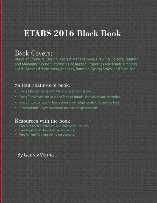 ETABS 2016 Black Book