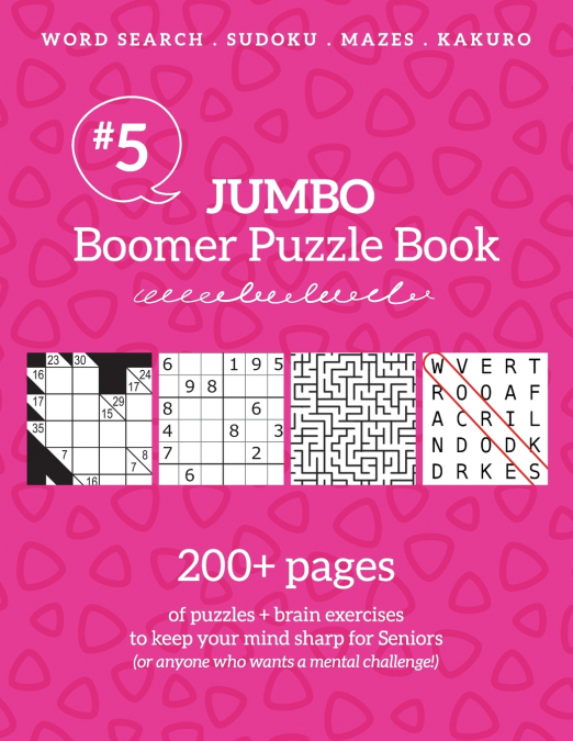 Jumbo Boomer Puzzle Book #5