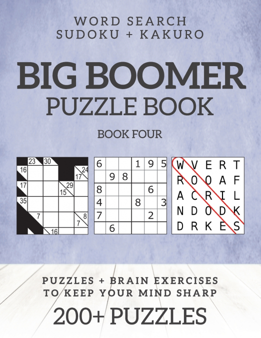 Big Boomer Puzzle Books #4